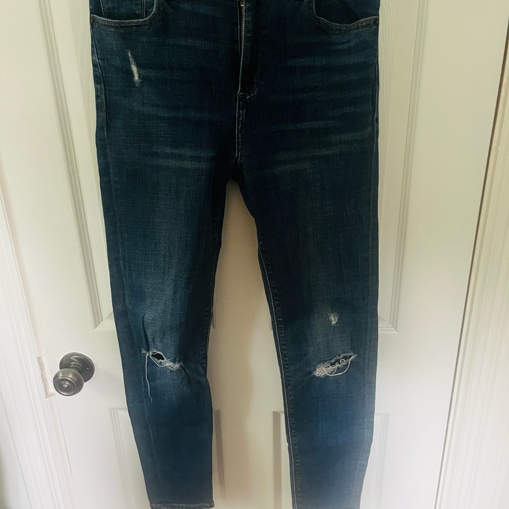Lucky Brand Bridgette Skinny Jeans in Indigo Blue Wash